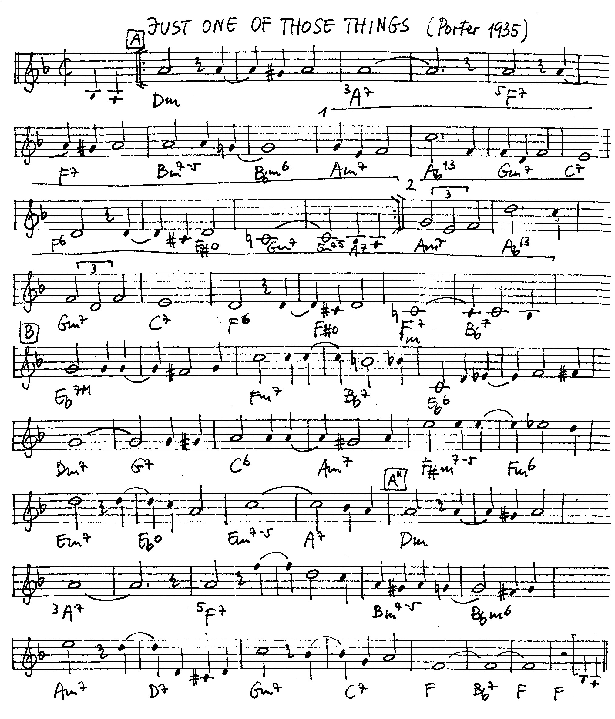 just one of those things leadsheet – book us for your next 20s or gatsby event